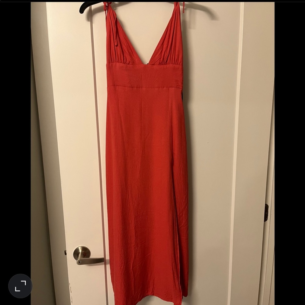 Orange Maxi Dress | Medium